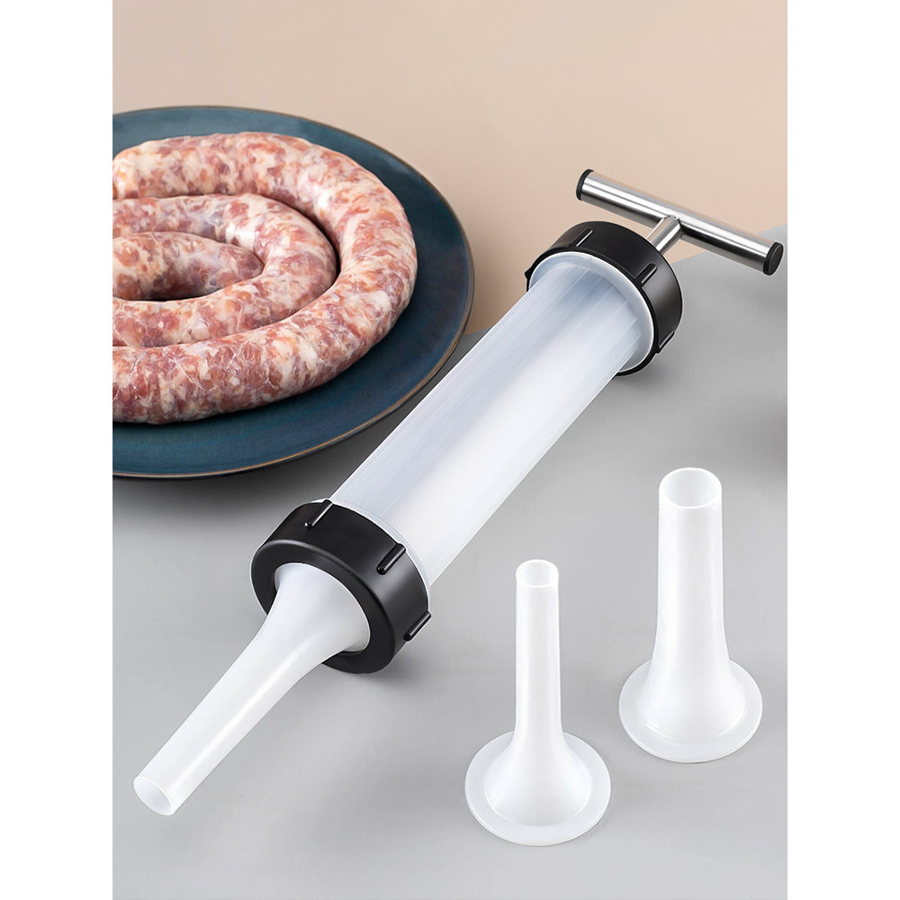 Máquina de salsicha ferramenta útil ferramenta de enchimento de salsicha caseira Manual pequena máquina de enchimento de