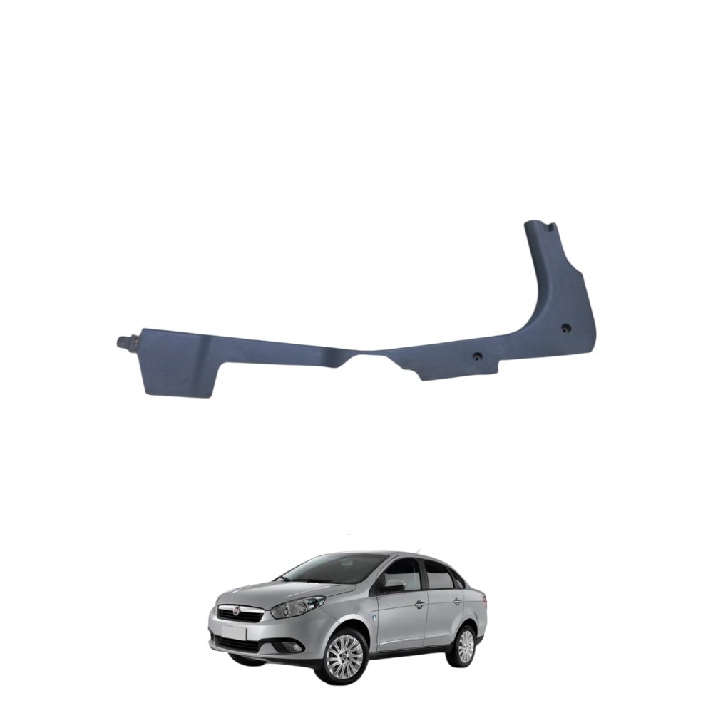 Soleira Dianteira Esquerda Fiat Grand Siena 2012 2013 2014 Cinza