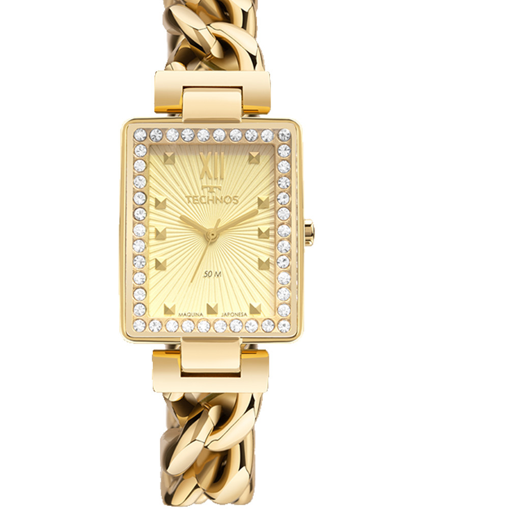 Relógio Technos Feminino Elos Dourado 2035MXT 1D