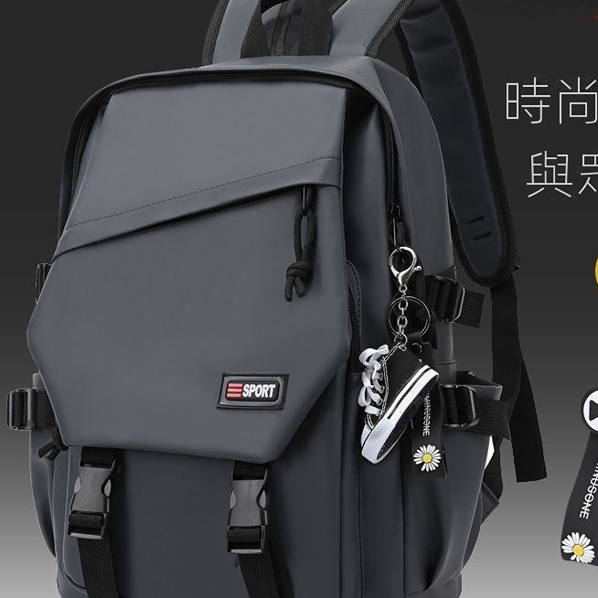 [Mochila Campus Mochila para computador] Mochila de grande capacidade Bolsa para computador Mochila masculina Mochila pa