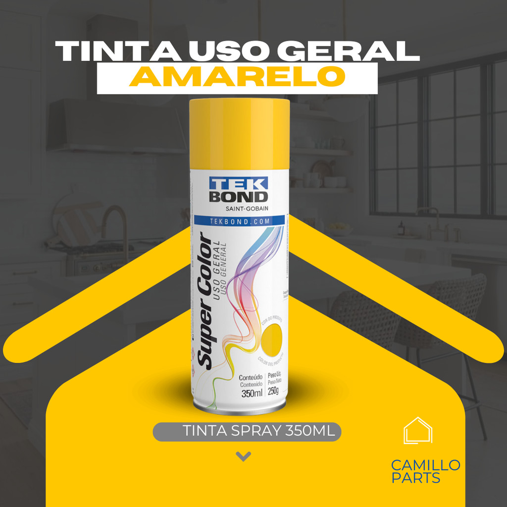 Imagem AMARELO 350 ML TEKBOND