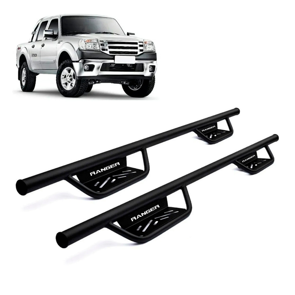 Imagem Estribo Tubo Force Ranger 1998/2012 Cabine Dupla