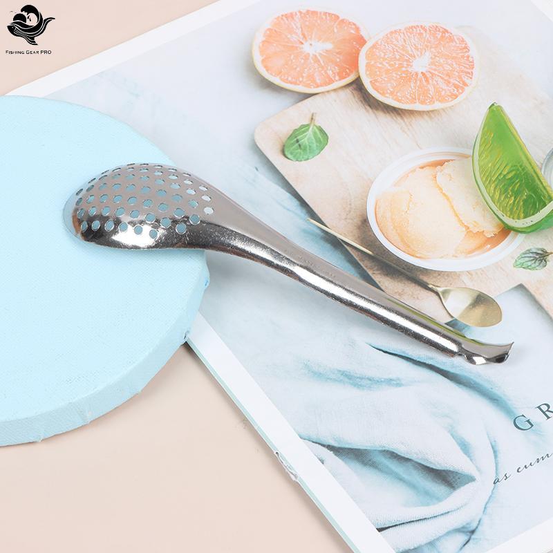 PFG 56 Buracos Cozinha Molecular Caviar Colher Coador Gema De Ovo FG