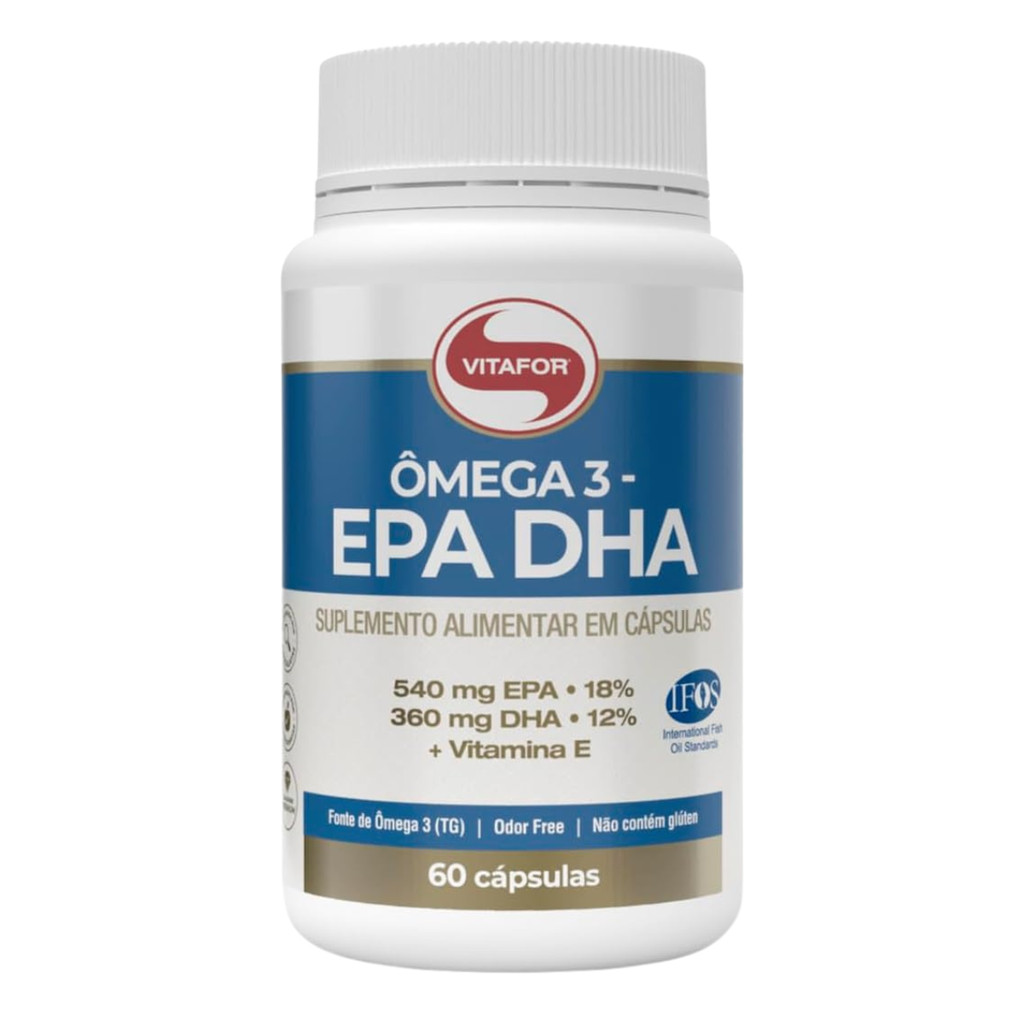 Omega 3 EPA DHA 1000mg 60 Capsulas Vitafor