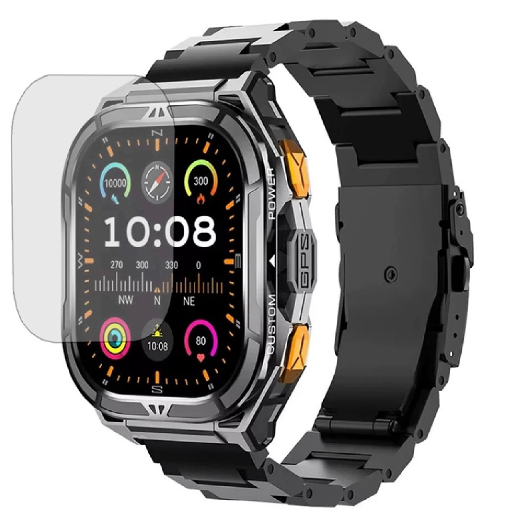 Película Hydrogel Protetora para Smartwatch Carbon Raptor Gel Super Resistente Promoção