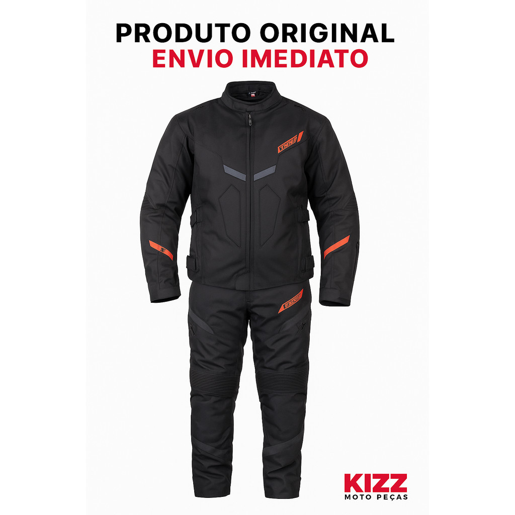 Kit Jaqueta+Calça Texx Strike V3 Masculina Forro Removível em Oferta na Shopee