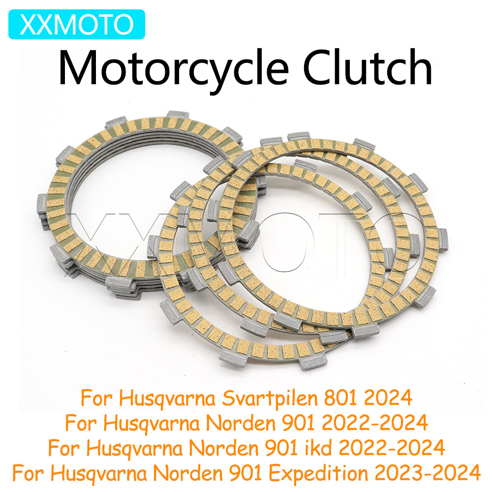 Para Husqvarna Svartpilen 801 2024 Norden 901 ikd Expedição 2022 2023 Kit De Disco Fricção Da Placa Embreagem Motociclet