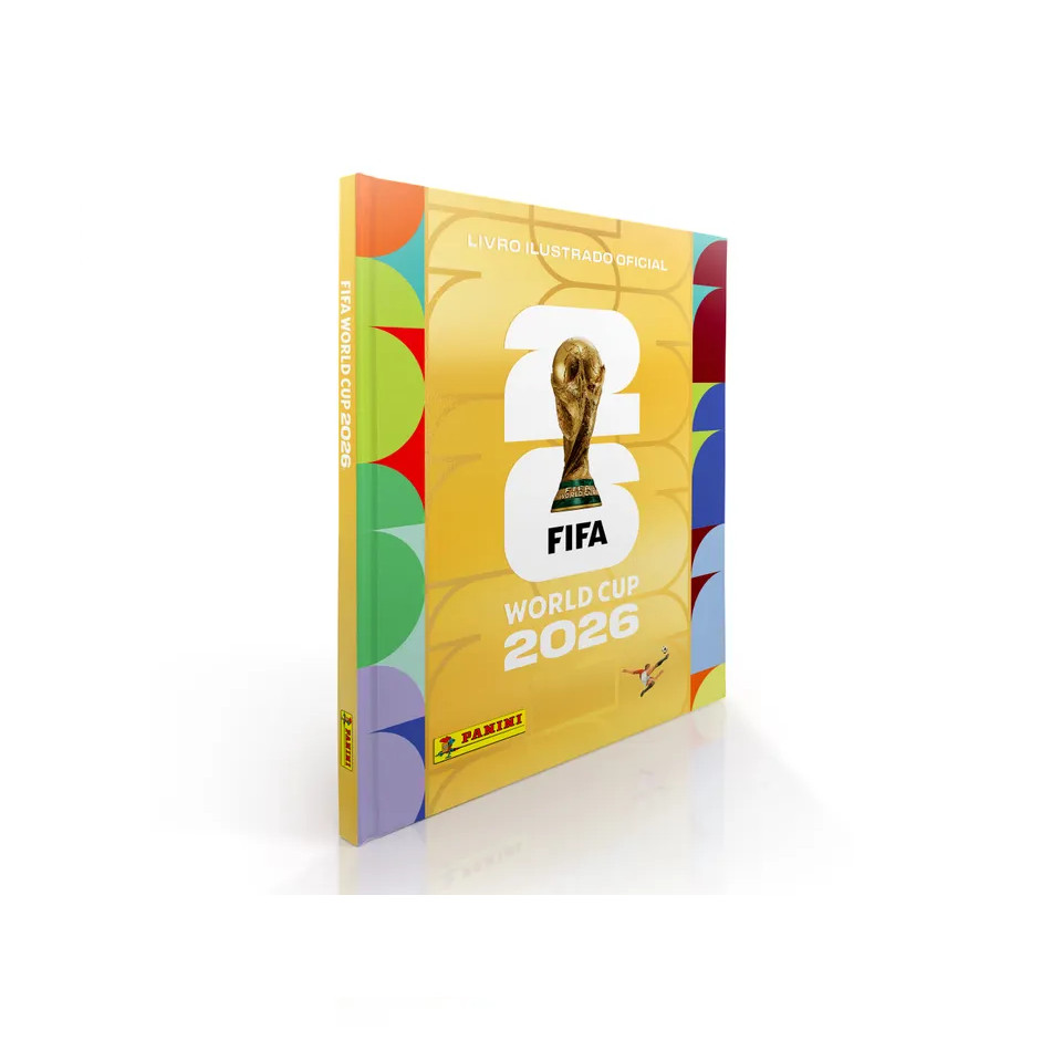 Álbum Copa Do Mundo 2026 Capa Dura Ouro