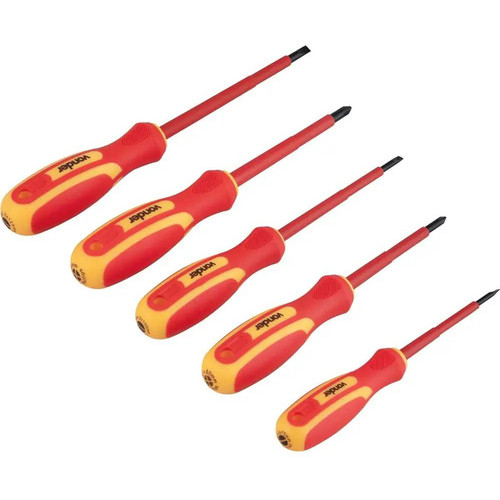 Jogo de Chaves de Fenda/Phillips com 5pçs IEC60900 VONDER