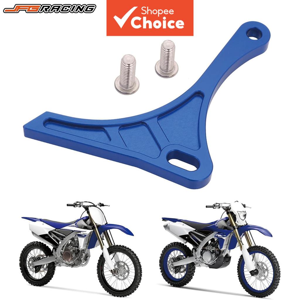 Protetor de Caixa de Motor Case Saver Protetor de Corrente CNC para YZ250F WR250F 2001-2013 Azul