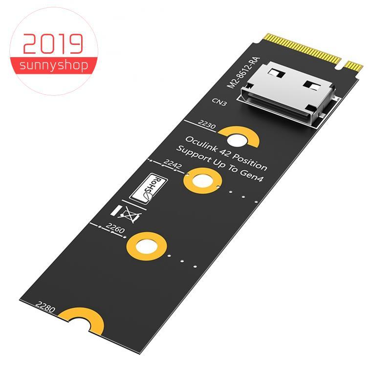 [Bestseller S] M . 2 NVMe Para OcuLink EGPU Riser Card Key SFF-8611/8612 Adaptador , PCI-E 4.0 X4-8612 4i