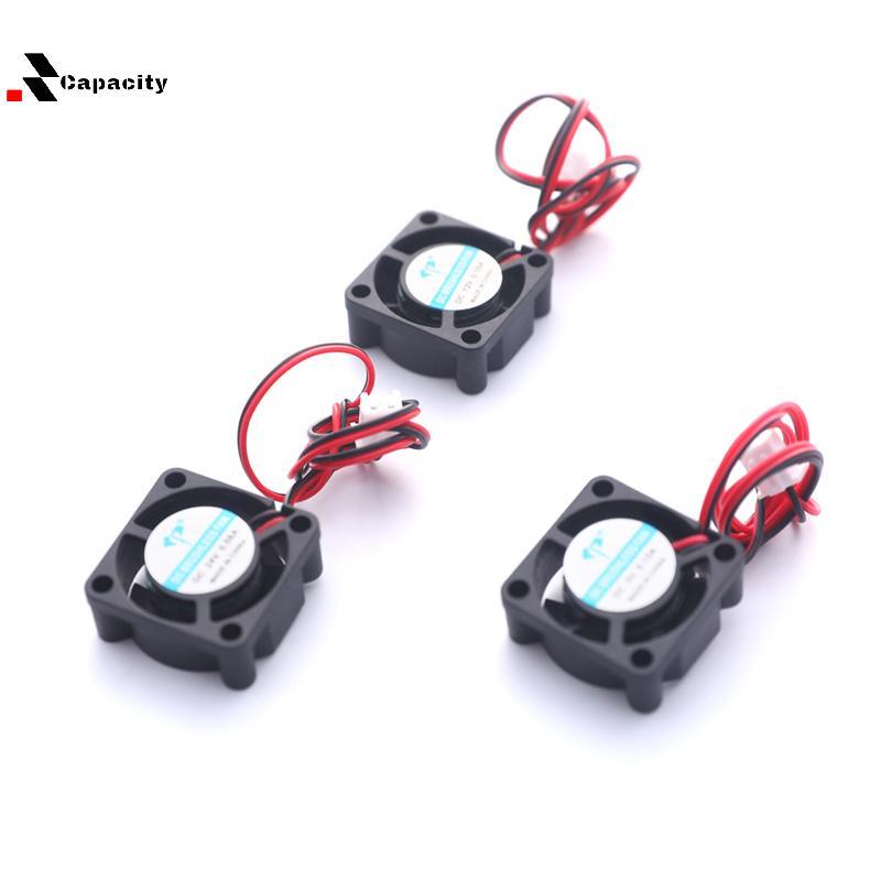Capacidade 12V 25mm Mini Ventilador De Refrigeração 2510 25x25x10mm 2 Pinos DC Pequeno Micro Cooler 2-Pa Agradável