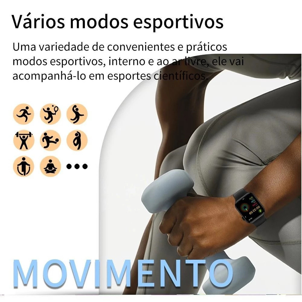 Detalhes do 2026 Smart Watch S10 Pro Mini Bluetooth Caller ID, com monitoramento de frequência cardíaca e calculadora TUQO