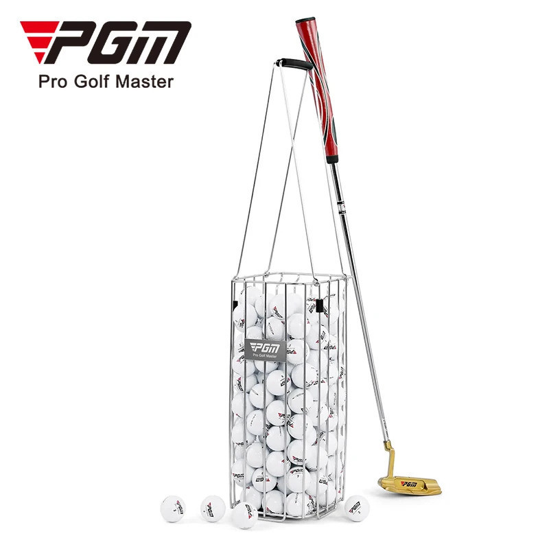 Cesta De Armazenamento De Bola De Golfe PGM QK006 Caixa | Contém 40 Bolas Organizador De Prática Compacto