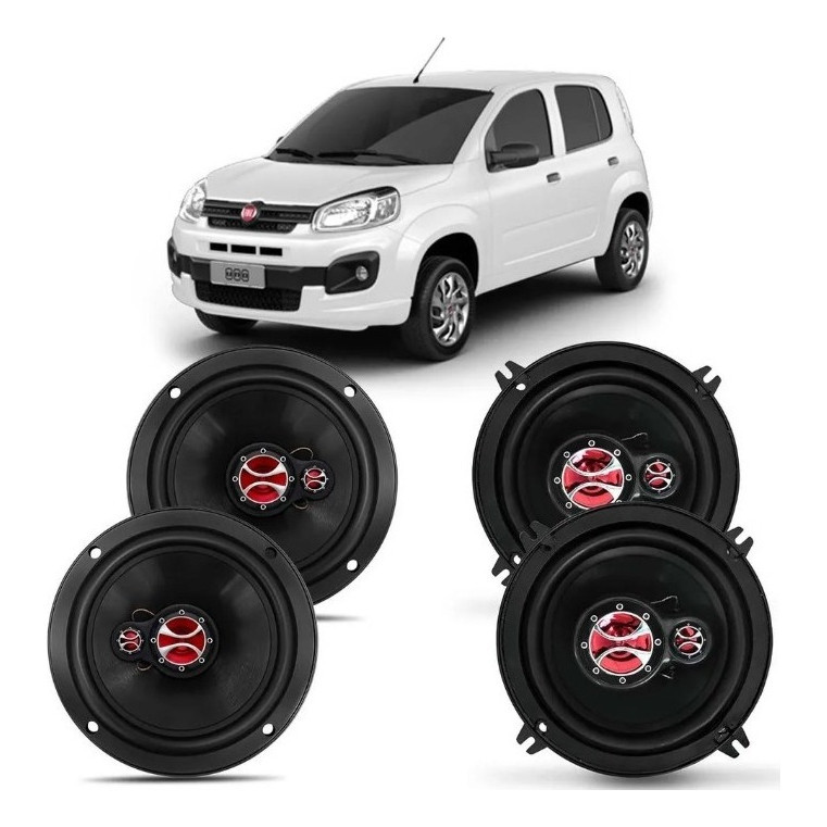 Alto Falantes Originais Uno Sporting Vivace  Way - K F 040