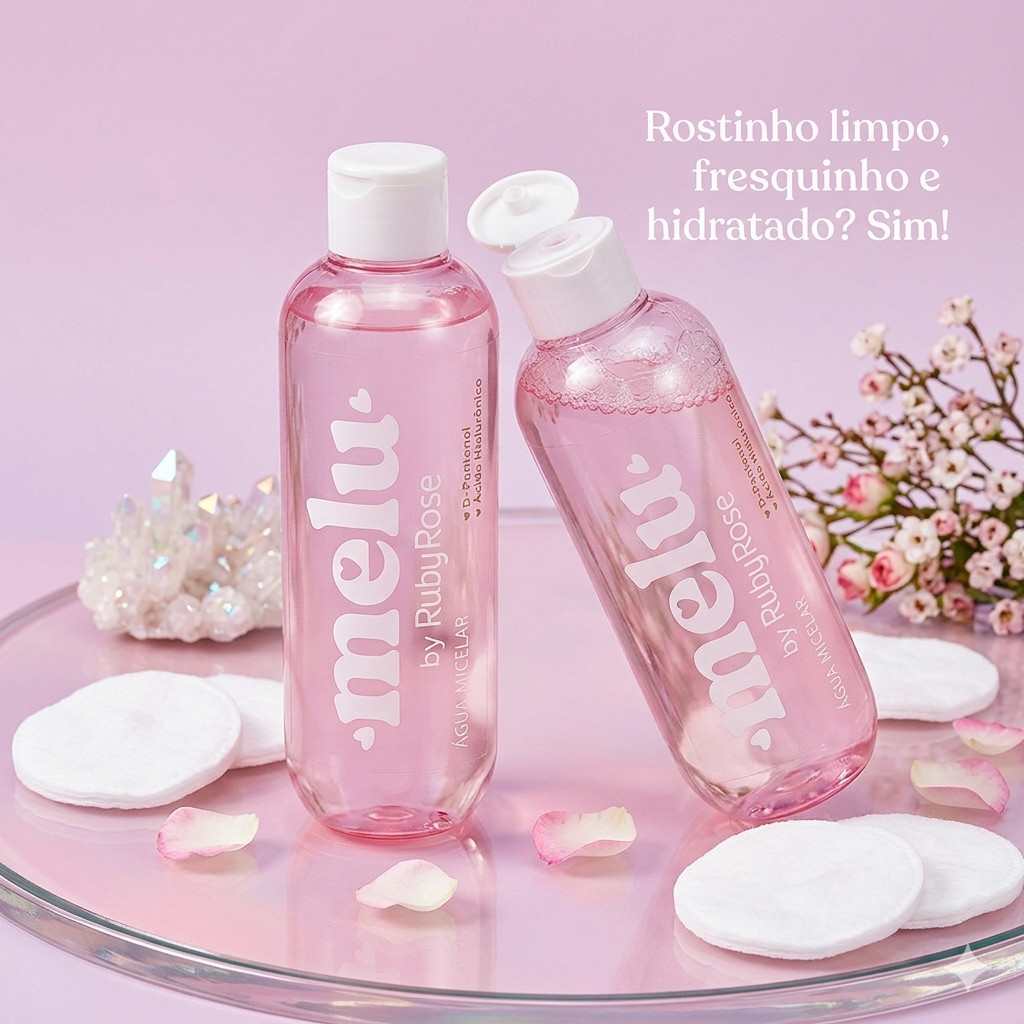 Água Micelar e Demaquilante Ruby Rose