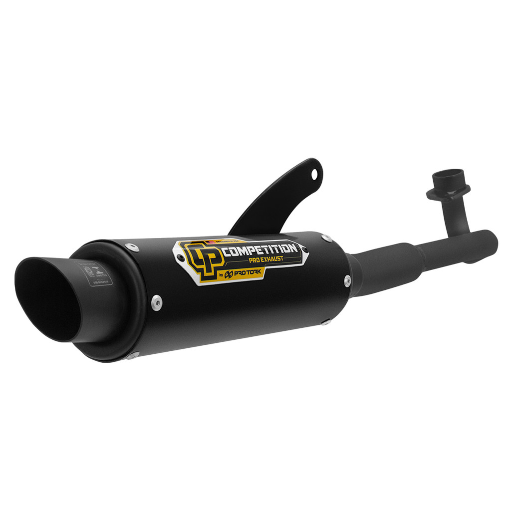 Escapamento Escape Pro Tork Competition curva Preta Pop 110 2016 2017 2018 2019 Esportivo