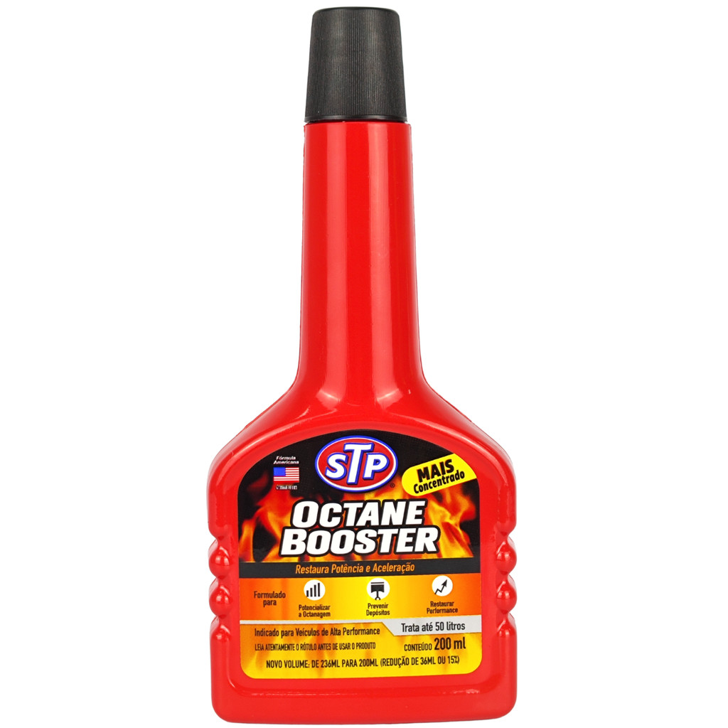 Aditivo Limpa Bico Injetor Octane Booster Stp 200ml