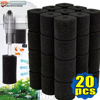[Fasty] Esponja De Filtro Bioquímico De Aquário 20/10/5 Unidades-De Substituição De Cartucho Rede Reutilizável De Camarã