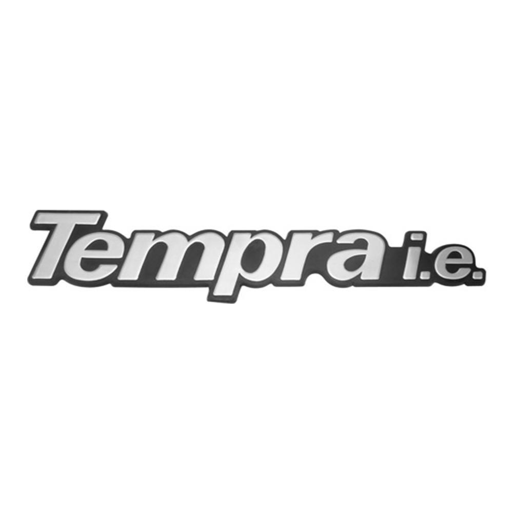 Emblema Tempra i.e. do Porta Malas Tempra 91 92 93 94 95 96 97 98 Fundo Preto