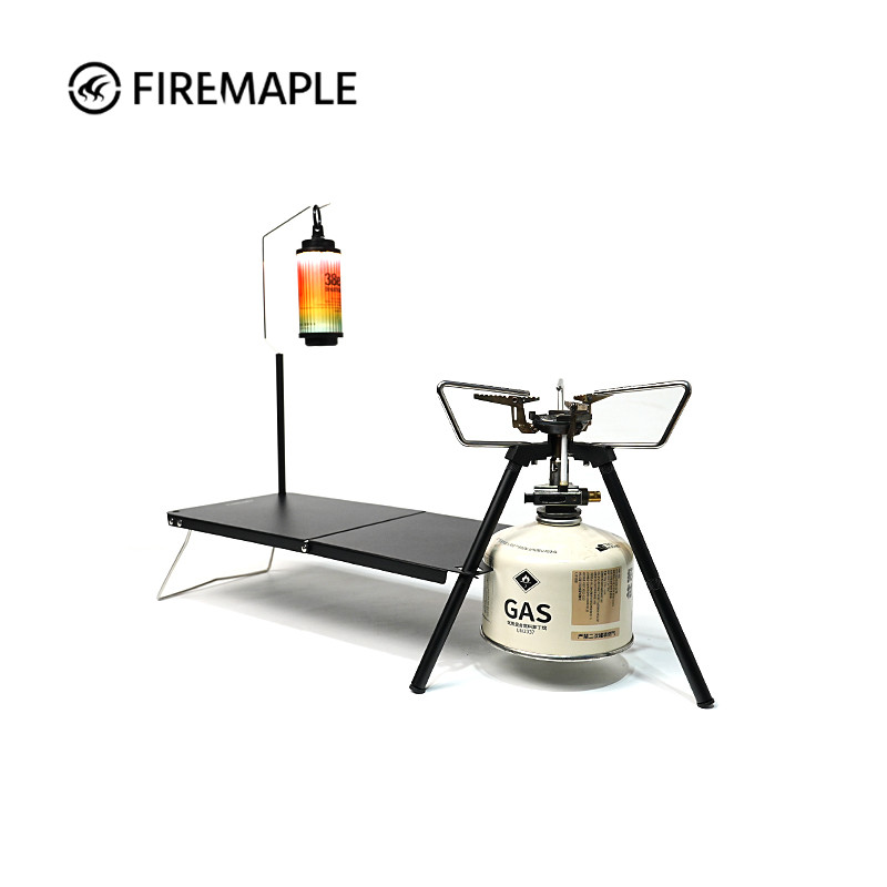 Fogo Maple Light montanha integrado fogão expansão suporte de elevação pequena mesa fogão Rack fogão a gás à prova vento