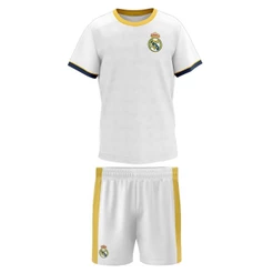 Uniforme Real Madrid Infantil Conjunto Mini Craque Oficial Jr