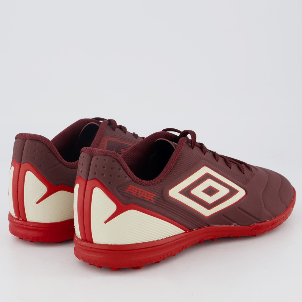 Chuteira Umbro Attak III Society Bordô — imagem 2 de 2