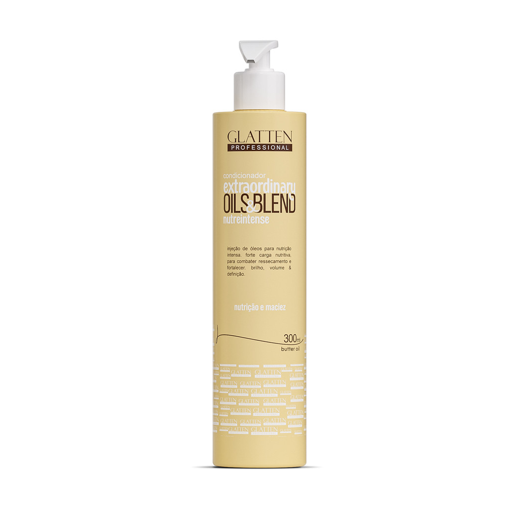 Glatten - Condicionador Extraordinary Oils & Blend - 300ml