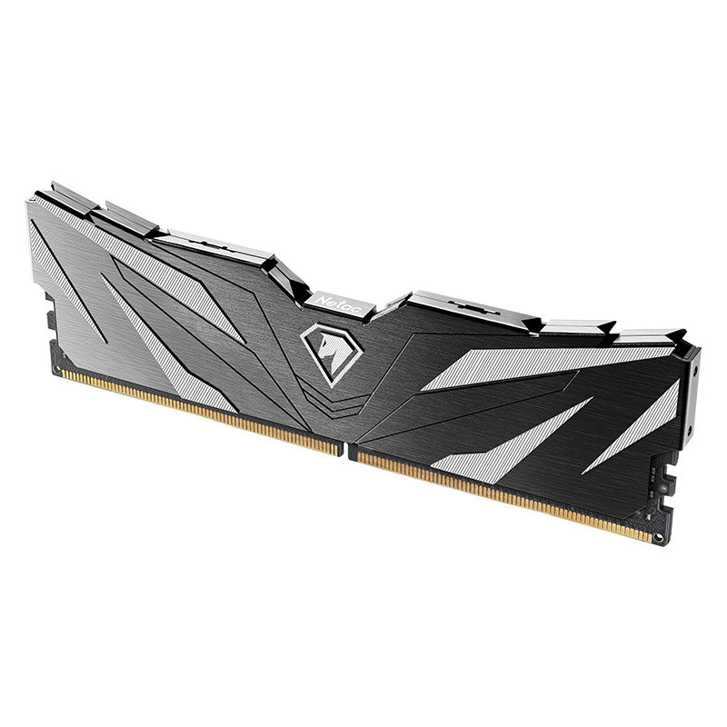 Memoria Netac Shadow II, 8GB (1x8GB), DDR4, 3200MHz, C16, Preto, NTSWD4P32SP-08K, Memoria Ram