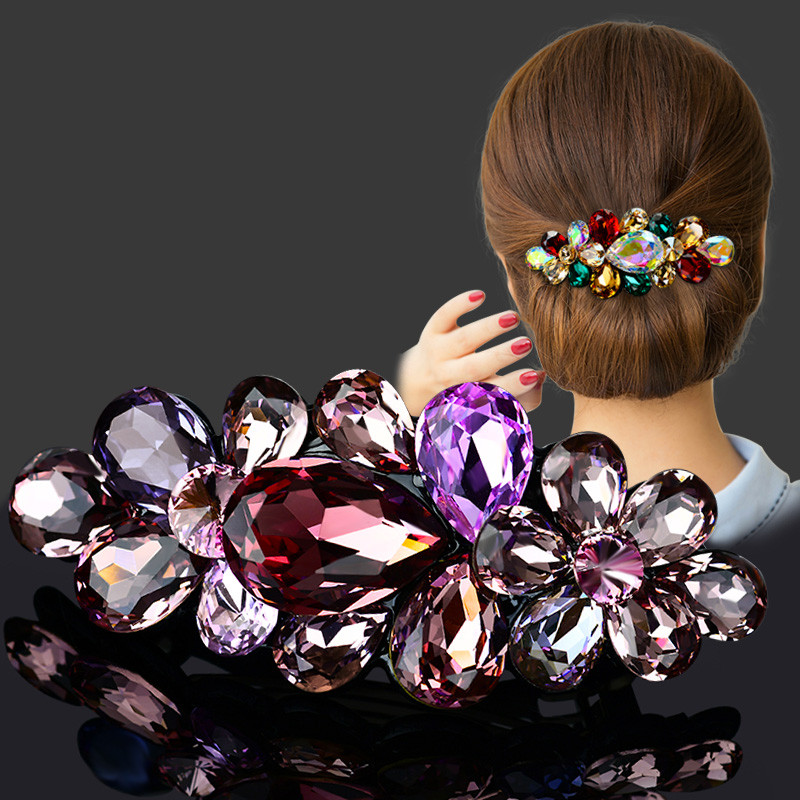 Mãe grampo de cabelo adulto acessórios para o cabelo feminino coreano All-Match elegante clipe superior primavera grampo