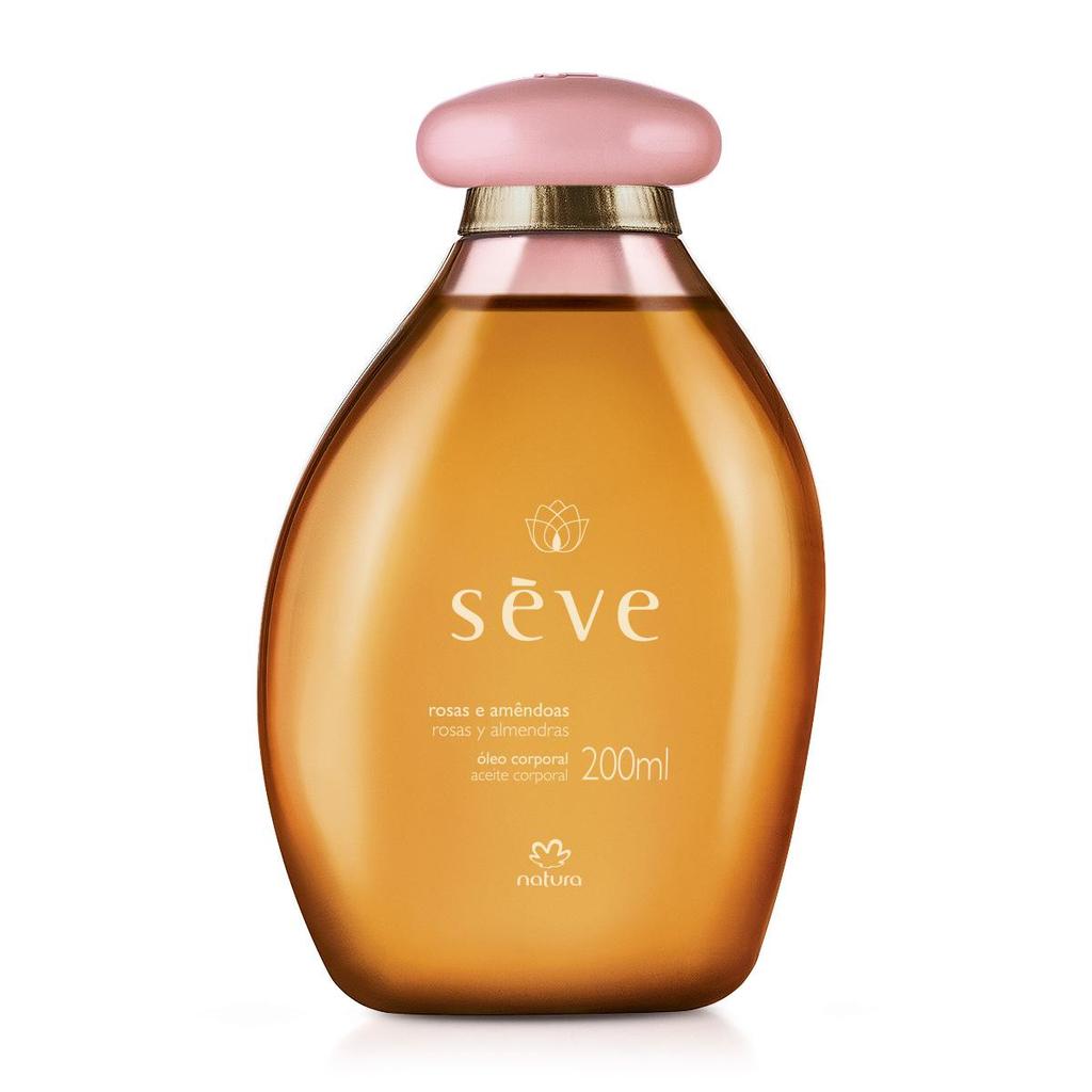 Óleo Corporal Natura Sève Rosas e 200ML