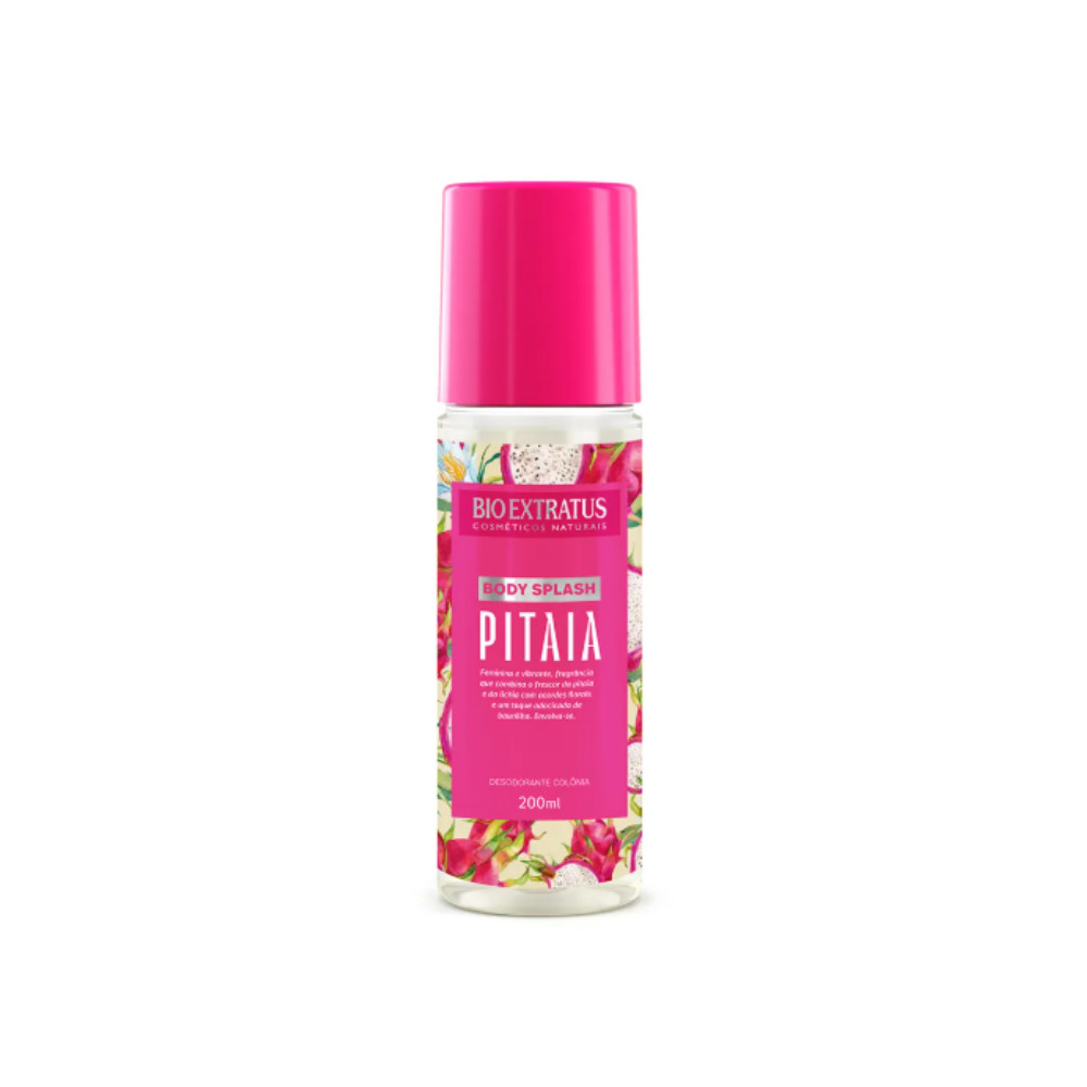 Body Splash Pitaia 200ml Bio Extratus – Fragrância Refrescante, Leve e Duradoura para o Dia a Dia
