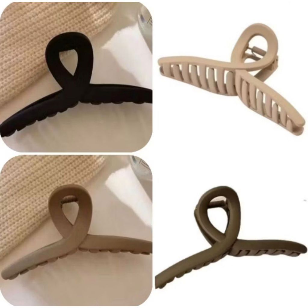 Piranha Garra Cabelo 1/2/3 Presilha Prendedor Minimalista Feminino — imagem 2 de 2