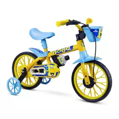 Bicicleta Infantil Aro 12 Bob Esponja Nathor - 108001070000