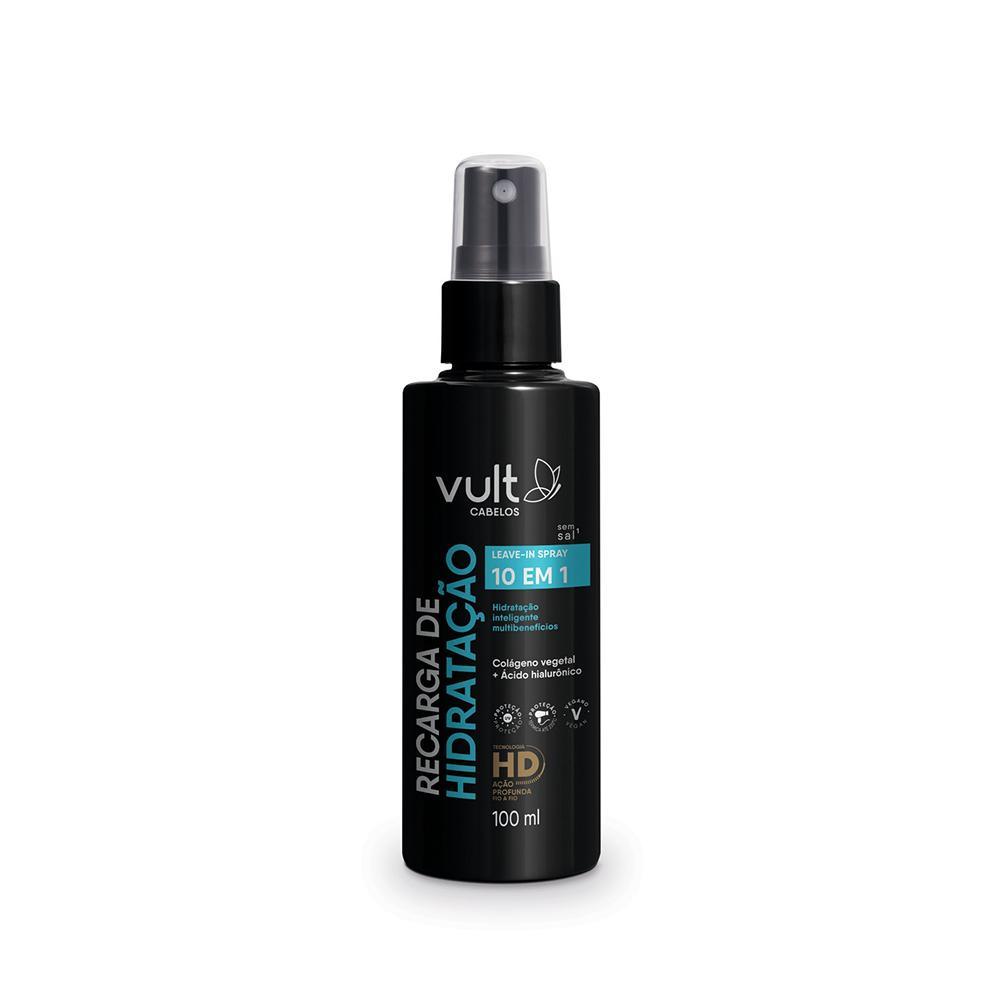 Vult Leave-In Spray Capilar 10 em 1 Recarga de Hidratação 100ml