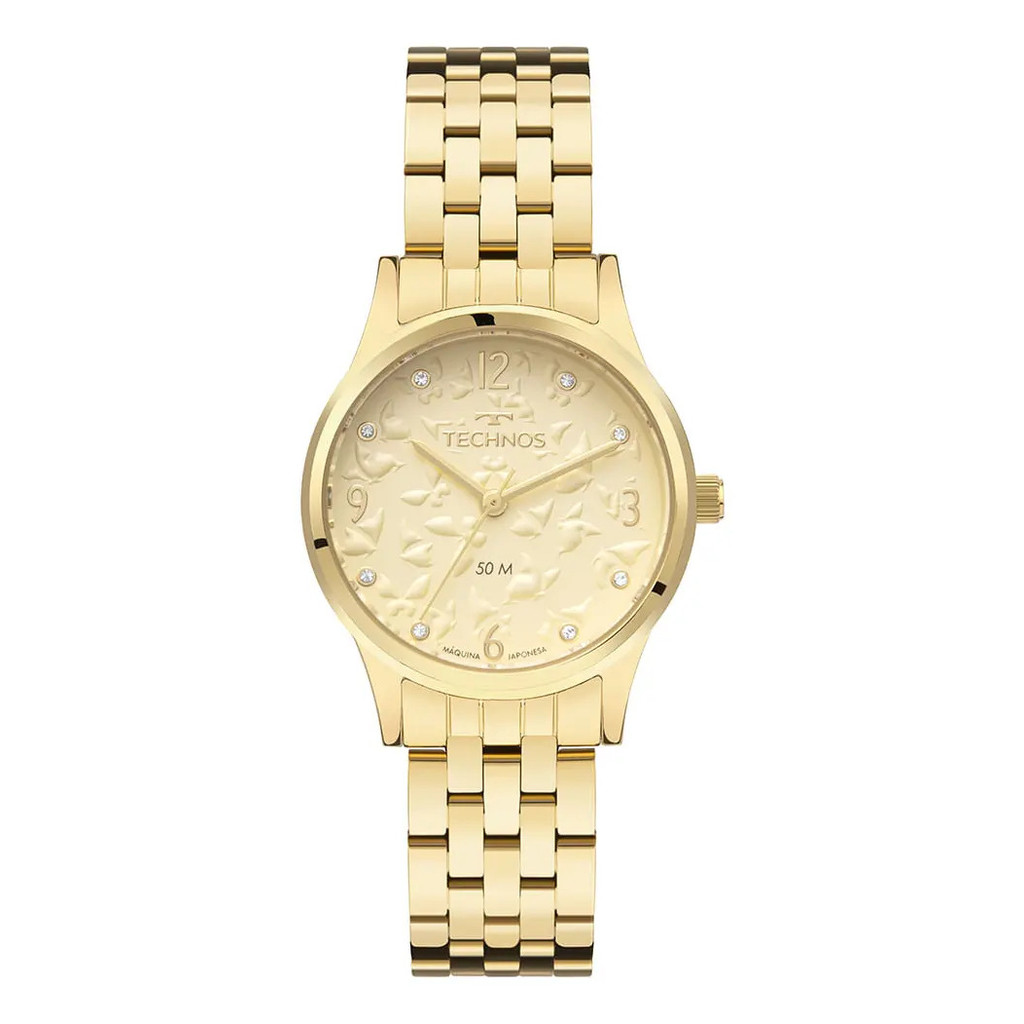 Relógio Technos Feminino Trend Dourado - 2036nbn/1x Dourado Dourado