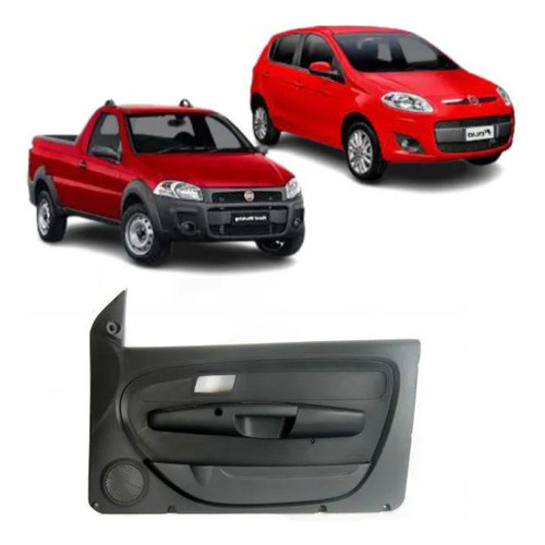 Imagem Forro Da Porta Dianteira Lado Direito Fiat Palio Strada