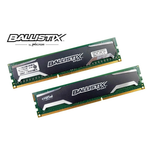 Memoria Gamer Crucial Ballistix 8gb Ddr3-1600 Pc3-12800