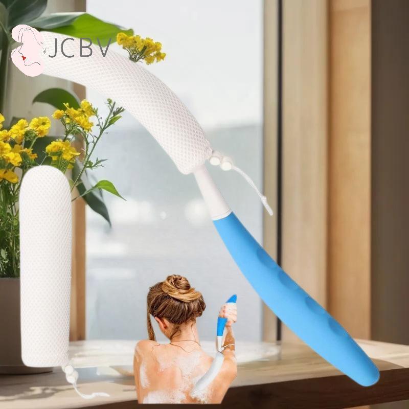 [JCBV] 1 Pcs Banho Macio Ba Purificador Escova Chuveiro Esfregando Malha Com Alça Esfoliante Massageador Suprimentos De