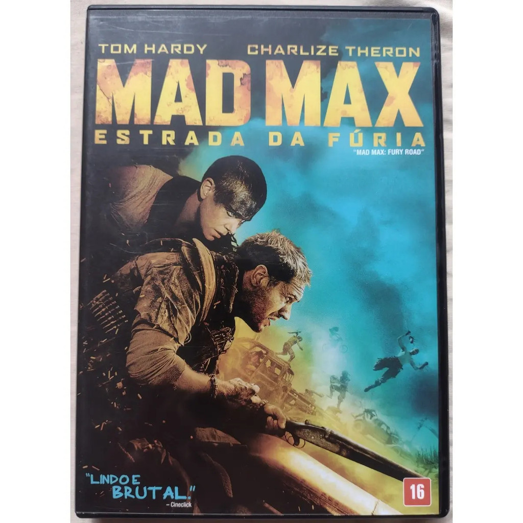 DVD Filme Mad Max estrada da Fúria - George Miller