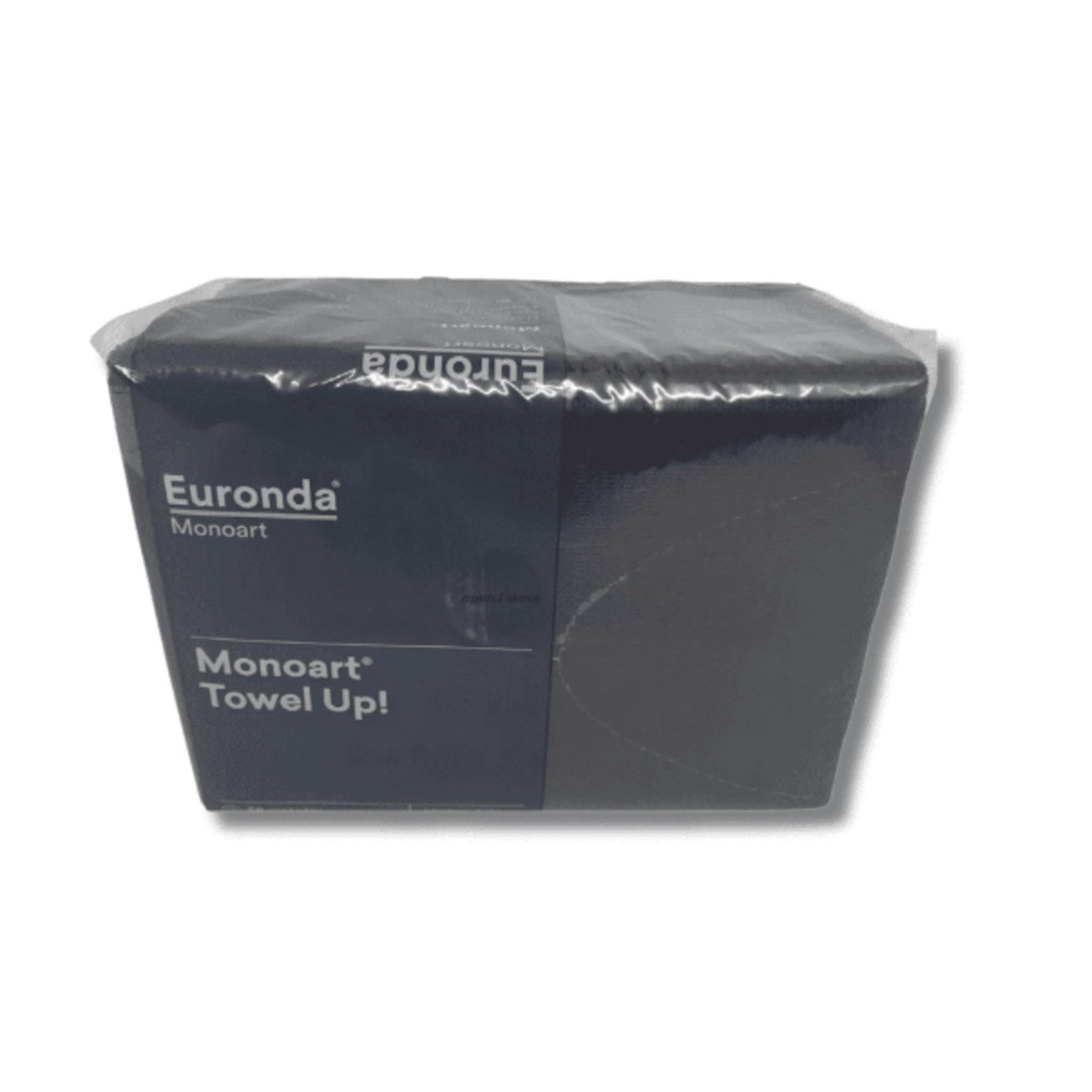 Babador Odontológico Descartavel MONOART c/50 Preto - Forra Bancada Tattoo impermeável