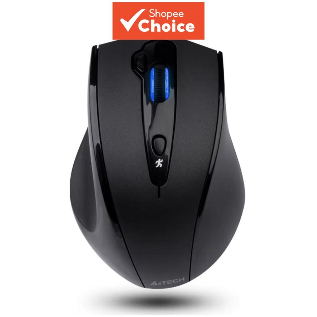 A4Tech N810Fxus Mouse Óptico Com Fio Usb Silencioso Preto Fosco Para Escritório