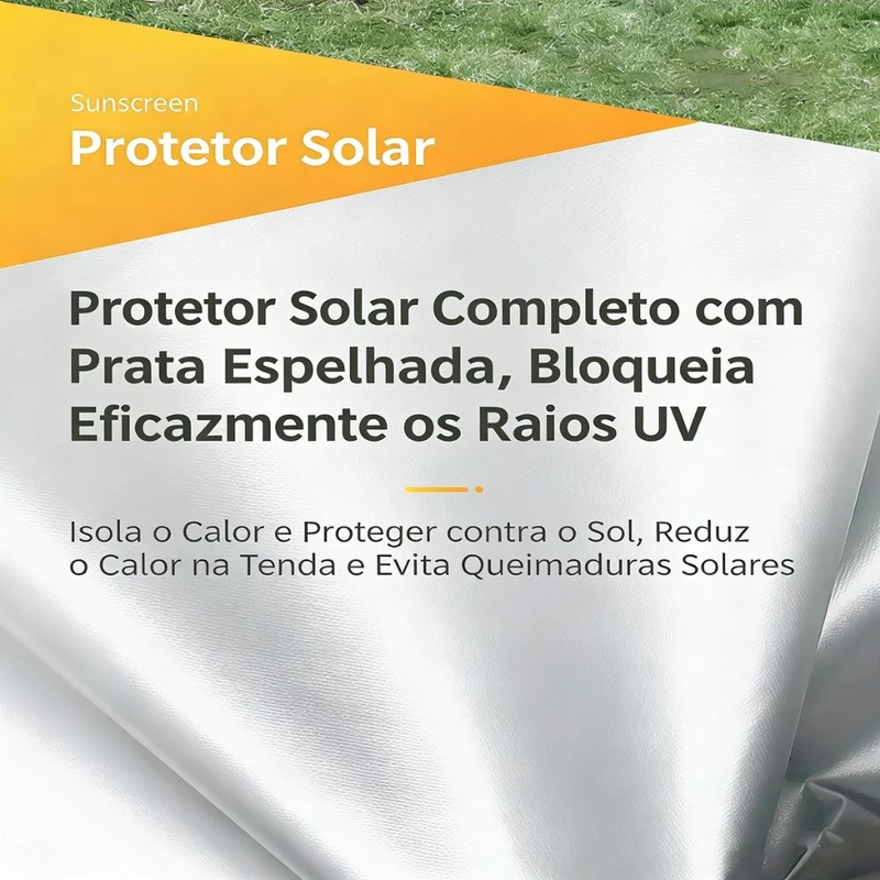 Barraca de Camping Automática 3-4 Pessoas Prova d'Água 200×200×135cm — foto 9