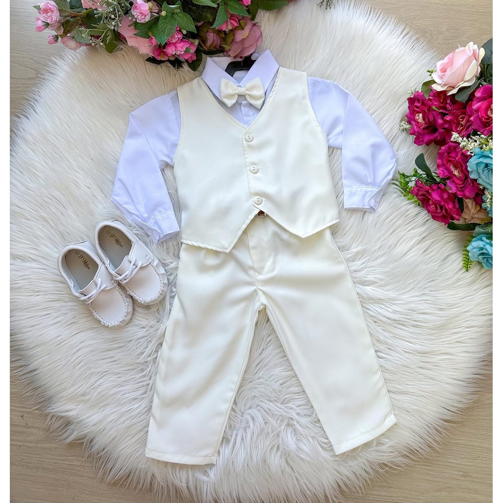 Conjunto Conforto Miss Cherry Social Colete Levi Off