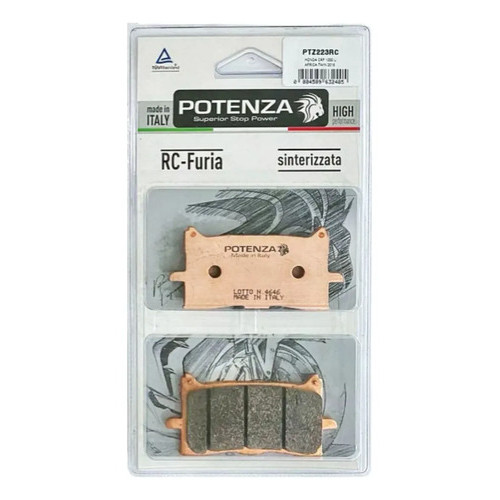 Pastilha Dianteira Cbr 650r Cb 650r 2020 A 2023 Potenza PTZ223RC