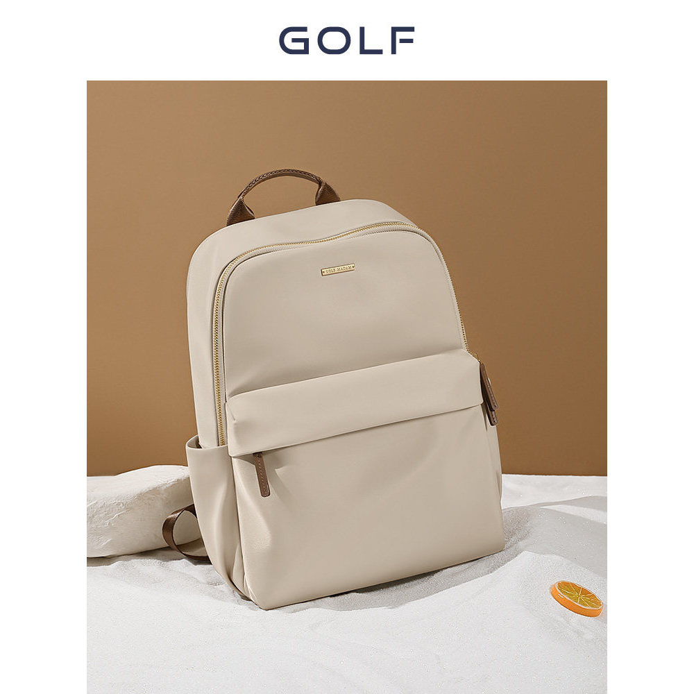 Mochila de golfe feminina 2026 novo estilo elegante All-Match simples computador mochila Commuter saco de viagem Oxford 