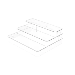 Organizador Multinível Clear Natural - Martiplast