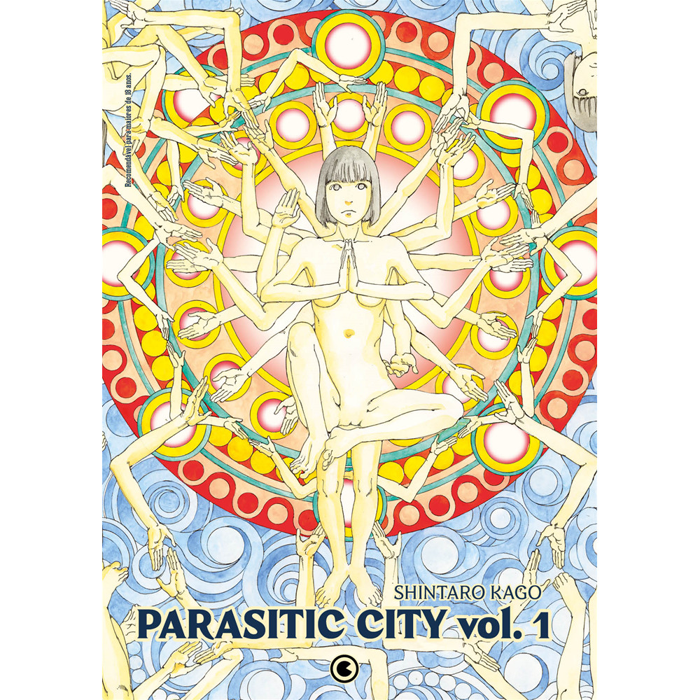 Capa do livro Comics - Parasitic City - Volume 1 - por Shintaro Kago - Editora Conrad