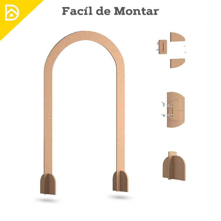 Arco Romano Biombo Painel Em Mdf Cru Decoração Para Festa ENVIO IMEDATO