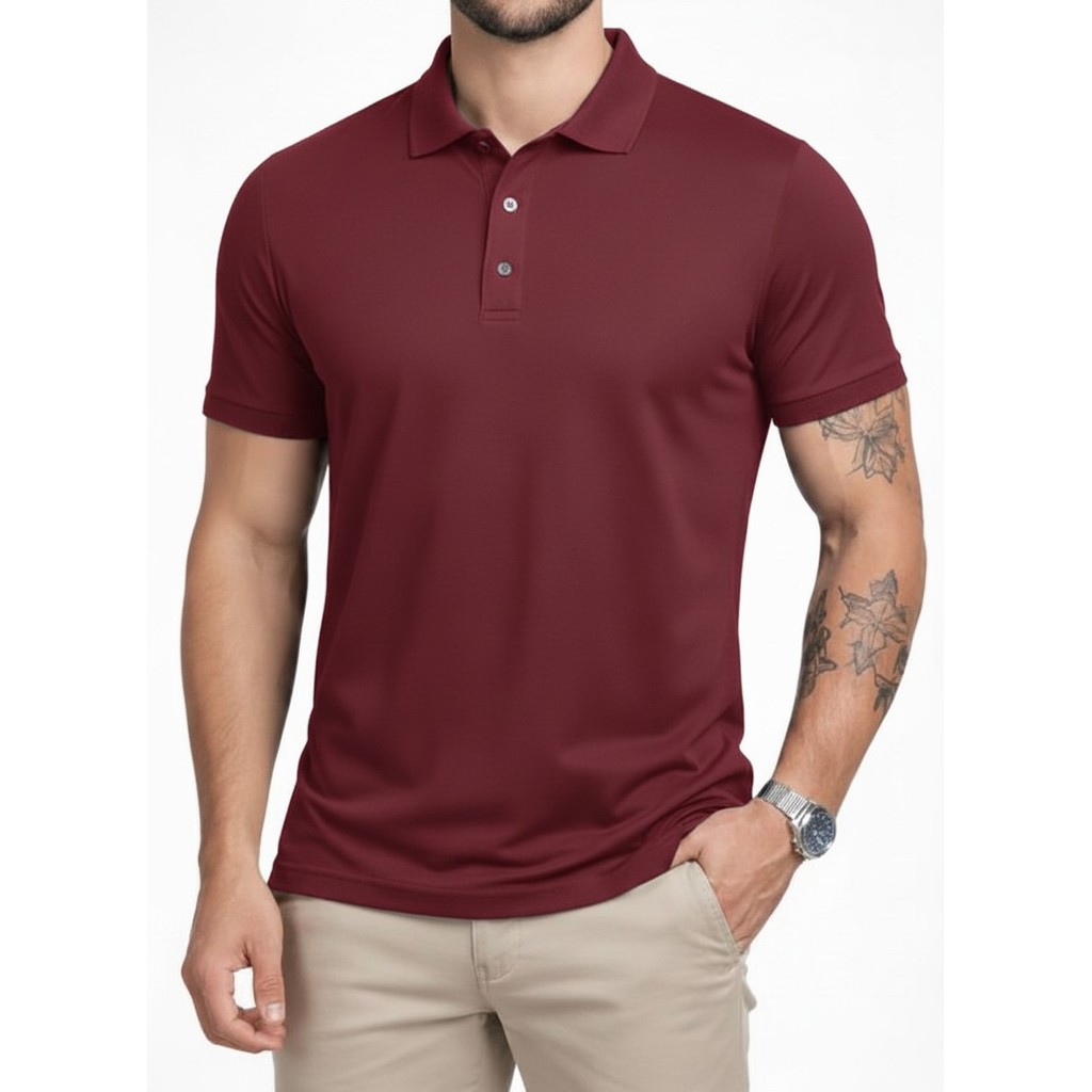 Camisa Polo Masculina Premium Tecido Frio